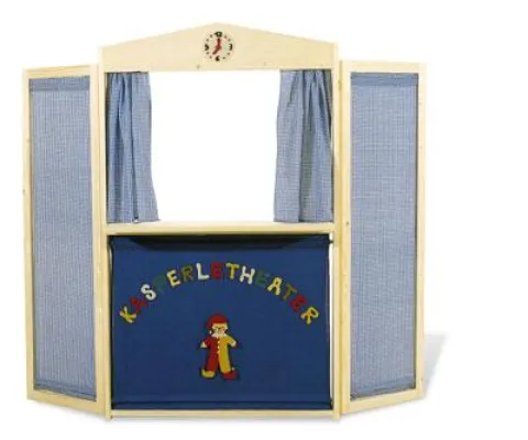 Bild: Spielzeug Kasperletheater und Handpuppen