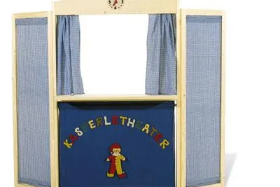 Bild: Spielzeug Kasperletheater und Handpuppen