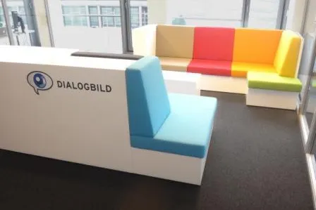 Bild: Kreativität braucht Raum – Ladenbauer Raumschiff realisiert das neue Büro für Dialogbild an der Alster