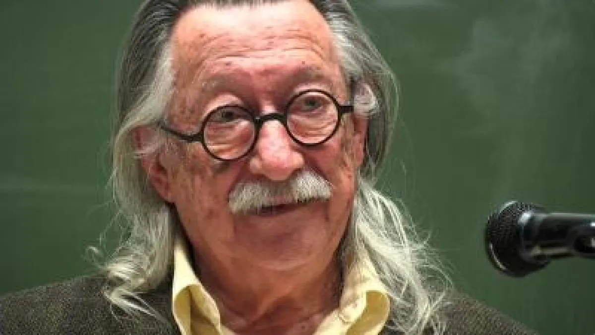 Joseph Weizenbaum hat die feierliche Preisverleihung in Klagenfurt persönlich begleitet.
