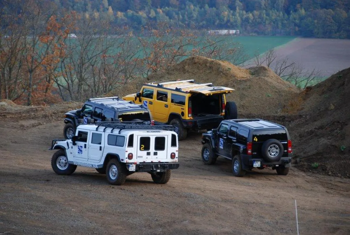 Events mit der yellowhummer-Flotte