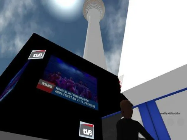 Bild: TV.BERLIN zieht bei Second Life ein