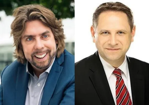 Bild: Prof. Dr. Nils Hafner und Götz Teubel zum Alumni-Vorstand des MTP gewählt