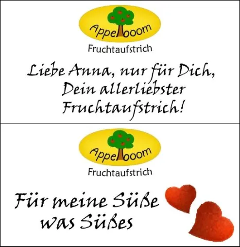 Mit individuellen Geschenken und Etiketten besondere Freude bereiten Bild: Mit individuellen Geschenken und Etiketten besondere Freude bereiten