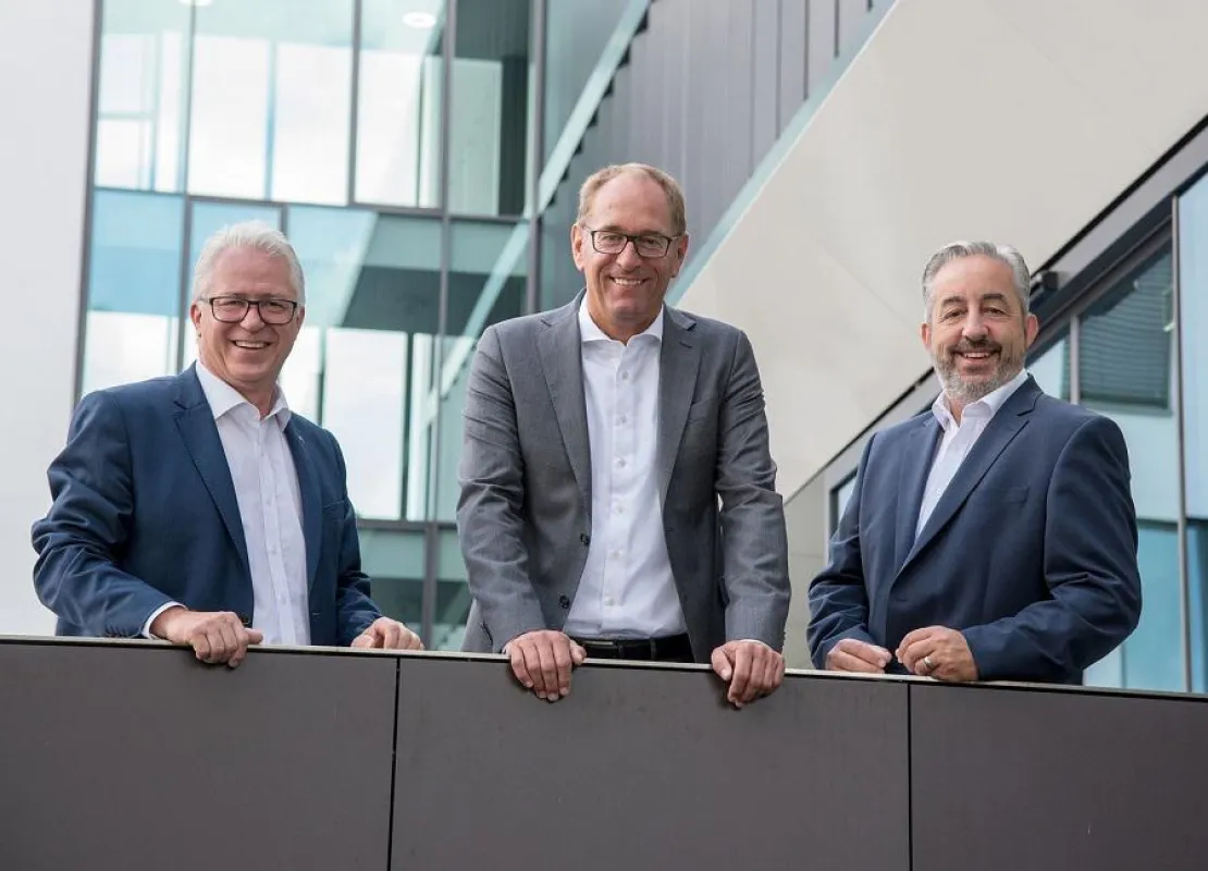 Im Bild: Die Verantwortlichen