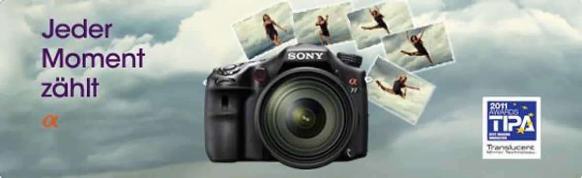 Sony Alpha 77 in Frankfurt