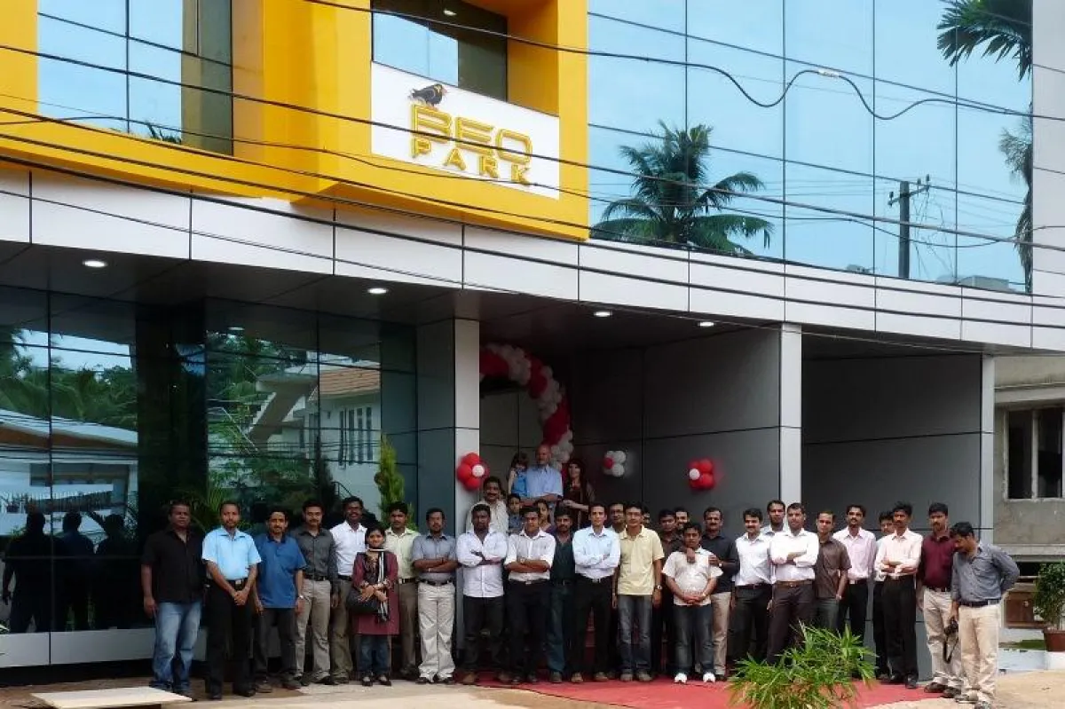 Der BEO PARK in Cochin / Indien