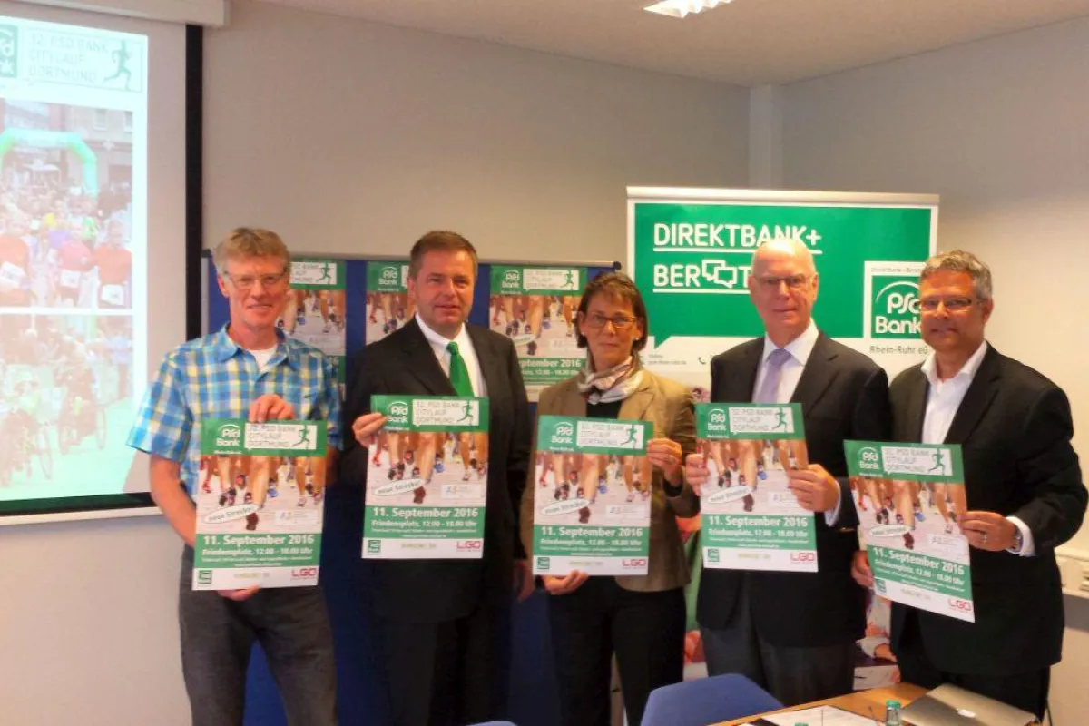 Pressekonferenz zum 32. PSD Bank Citylauf Dortmund