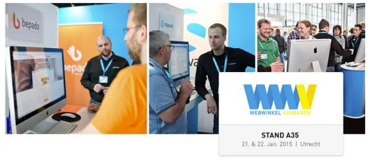 Bild: Shopware auf den Webwinkel Vakdagen 2015