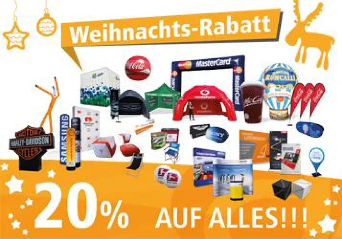 Rabattaktion von Display-Max