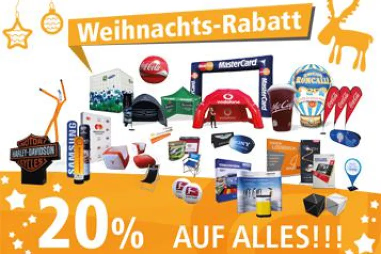 20% Rabatt auf das komplette Display-Max Sortiment Bild: 20% Rabatt auf das komplette Display-Max Sortiment