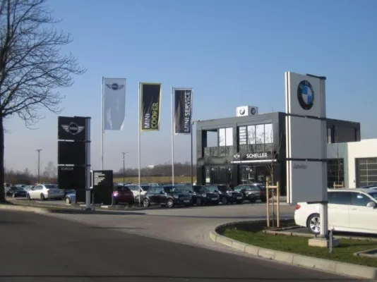 Sicherheitskonzept für BMW Autohaus Scheller in Ludwigshafen Bild: Sicherheitskonzept für BMW Autohaus Scheller in Ludwigshafen