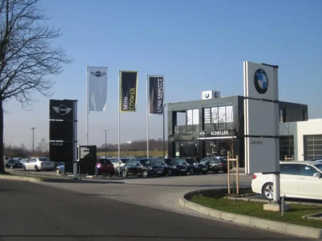 Bild: Sicherheitskonzept für BMW Autohaus Scheller in Ludwigshafen