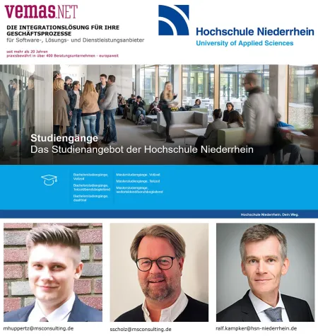Bild: Lehre an der Hochschule mit Praxisbezug!