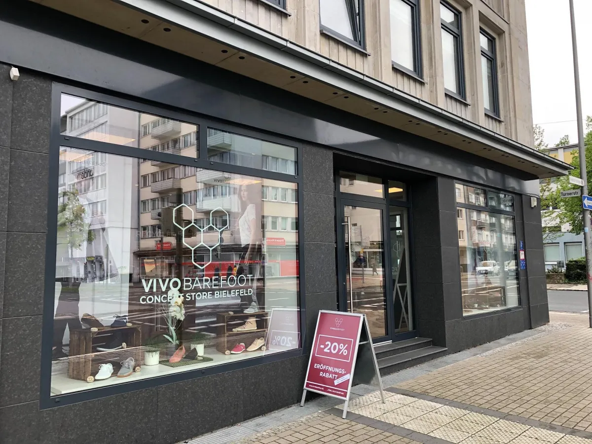 Der neue VIVOBAREFOOT Concept Store Bielefeld