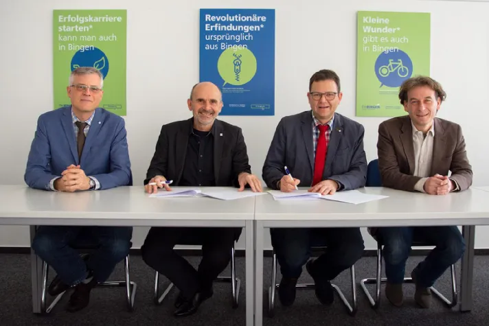 Bild: TH Bingen und zfh unterzeichnen Kooperationsvertrag