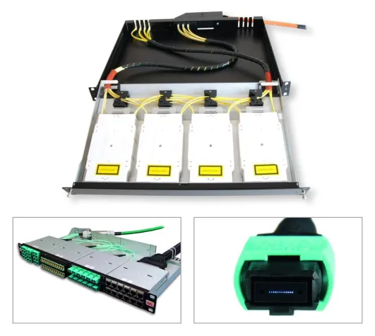 Bild: tML® Spleißbox - Maximale Packungsdichte bei höchster Montagefreundlichkeit