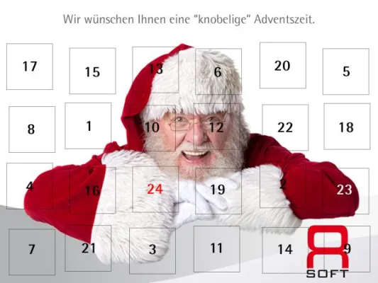 Der 8Soft-Adventskalender öffnet bald wieder seine Türchen Bild: Der 8Soft-Adventskalender öffnet bald wieder seine Türchen
