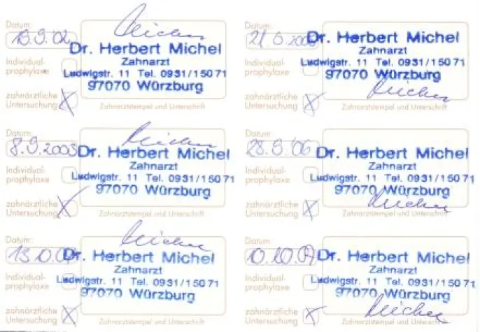 Bild: Sichern Sie sich Ihren Extra-Bonus! Zahnärztlicher Bezirksverband Oberpfalz erinnert an Vorsorgetermin 2008