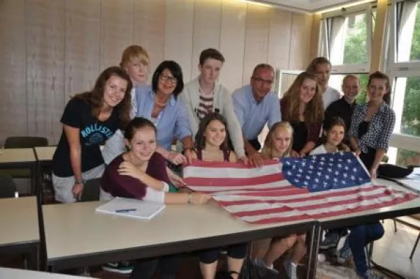 Bild: Dortmunder Schüler besuchen High-School in Buffalo (USA)