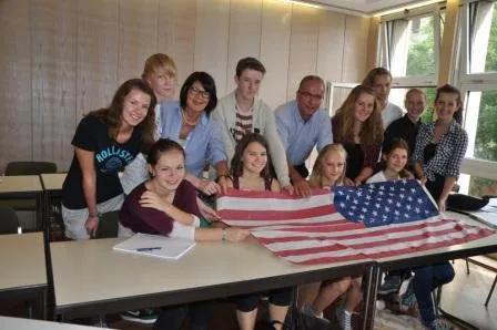 Bild: Dortmunder Schüler besuchen High-School in Buffalo (USA)