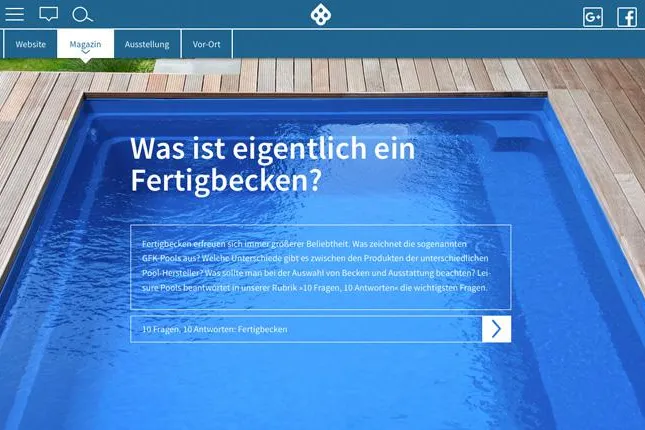 Bild: Pool und Sauna im Garten entdecken: im neuen Bittmann Birli Magazin