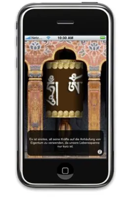 Bild: Dalai Lama goes Iphone