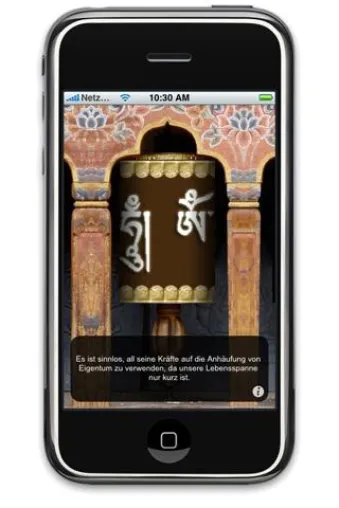Bild: Dalai Lama goes Iphone