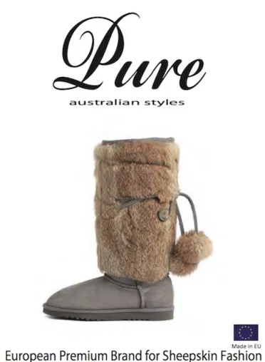 Pure Australian Styles präsentiert neue Schaffellschuh Kollektion auf der Micam in Mailand Bild: Pure Australian Styles präsentiert neue Schaffellschuh Kollektion auf der Micam in Mailand
