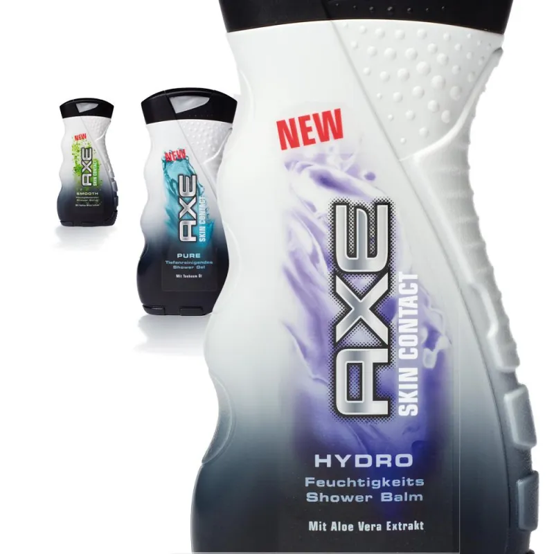 Axe-Effekt von Schwarz zu Weiß