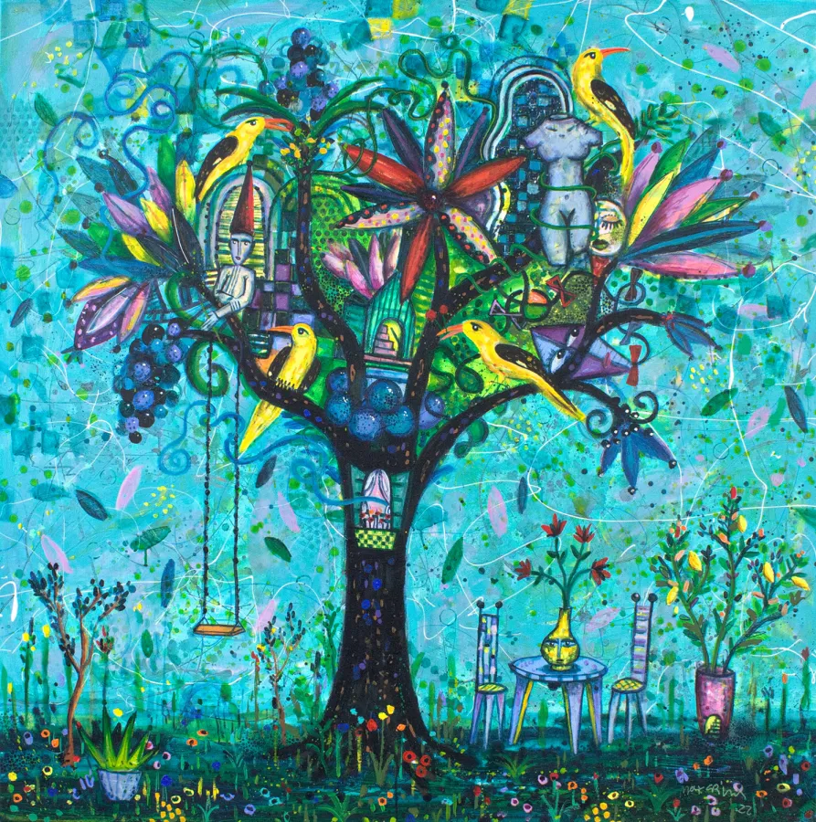 Max Grimm; Baum der Pirole