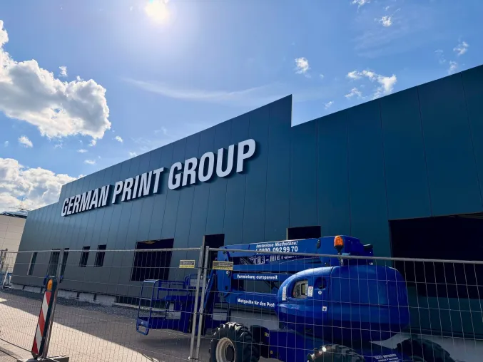 Die GERMAN PRINT GROUP investiert in Deutschland – neuer Produktionsstandort in Koblenz entsteht Bild: Die GERMAN PRINT GROUP investiert in Deutschland – neuer Produktionsstandort in Koblenz entsteht