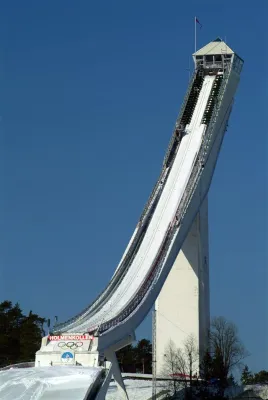 Bild: Das Ende einer Ära - Abriss der Holmenkollen-Schanze beginnt am 1. September