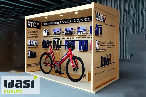 Bild: Wasi Displays zur Eurobike: Spezialist für PoS-Displays für Fahrräder, E-Bikes und Zubehör