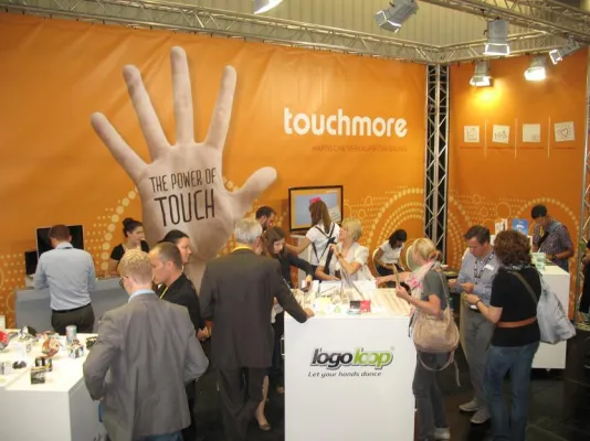 Bild: Touchmore als Sponsor der Nürnberger mailingtage 2012 - Wachsendes Bewusstsein für Multisensorik