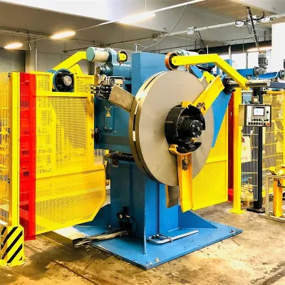 NEUE DOPPELWENDE-HASPEL UND RICHTMASCHINE: HIGH-TECH BEI SCHULTE PRESS- UND STANZWERK GMBH Bild: NEUE DOPPELWENDE-HASPEL UND RICHTMASCHINE: HIGH-TECH BEI SCHULTE PRESS- UND STANZWERK GMBH