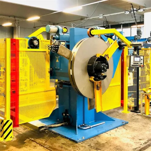 NEUE DOPPELWENDE-HASPEL UND RICHTMASCHINE: HIGH-TECH BEI SCHULTE PRESS- UND STANZWERK GMBH Bild: NEUE DOPPELWENDE-HASPEL UND RICHTMASCHINE: HIGH-TECH BEI SCHULTE PRESS- UND STANZWERK GMBH