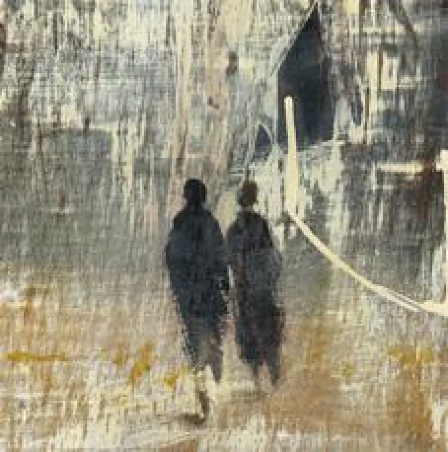 Jürgen Marose: o.T., 2012, 20 x 20 cm, Mischtechnik