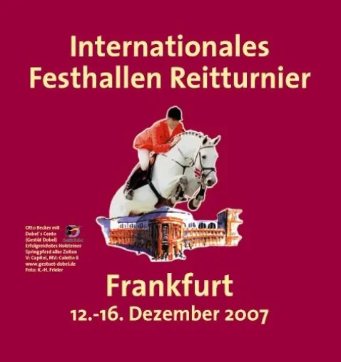 Deutsche Bank präsentiert den Champions Cup beim Internationalen Festhallen Reitturnier Bild: Deutsche Bank präsentiert den Champions Cup beim Internationalen Festhallen Reitturnier
