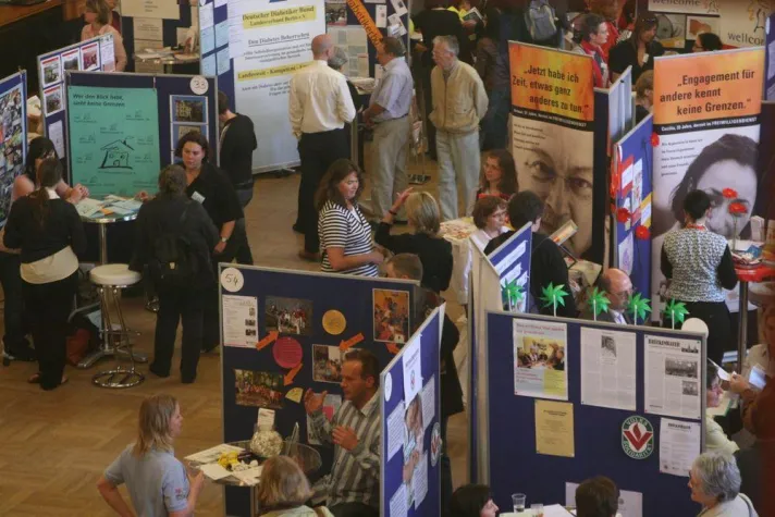 Bild: Gelungene Freiwilligenbörse – ist doch Ehrensache