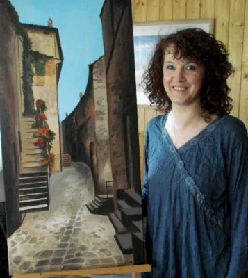 Bild: Die Chemie muss stimmen - Portrait der Werbetexterin und Kunstmalerin Margot Avemark aus Freital