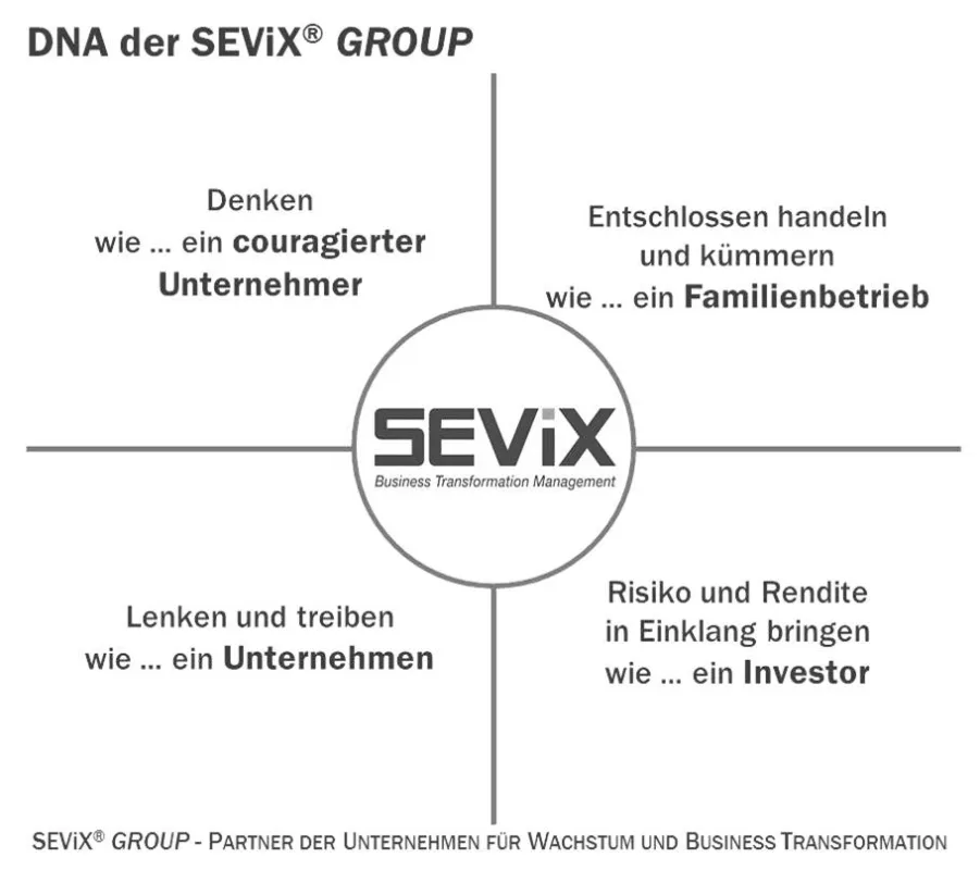 Die DNA der SEViX GROUP