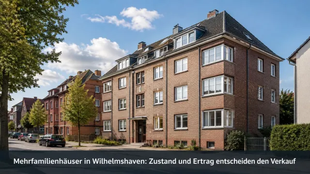 Bild: Mehrfamilienhaus verkaufen in Wilhelmshaven: Worauf Käufer und Kapitalanleger 2026 besonders achten
