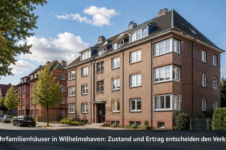 Bild: Mehrfamilienhaus verkaufen in Wilhelmshaven: Worauf Käufer und Kapitalanleger 2026 besonders achten