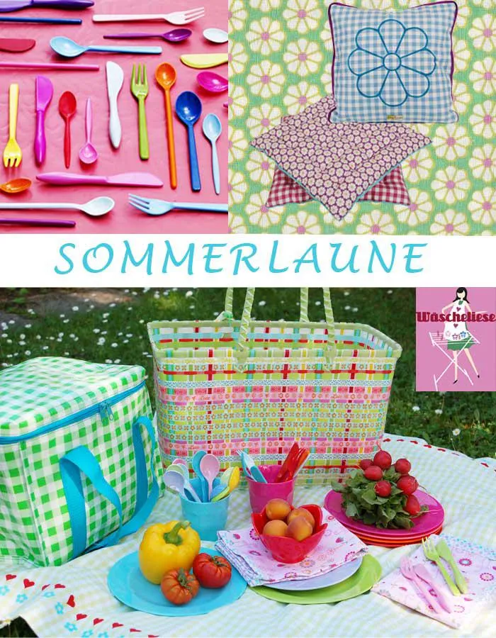 Online-Shop Wäscheliese mit sommerlichen Ausstattungs-Ideen