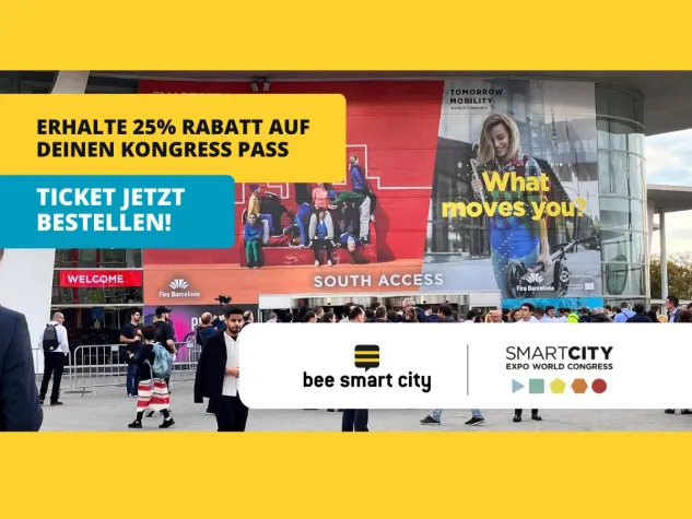 SMART CITY EXPO WORLD CONGRESS 2023 UND BEE SMART CITY ERNEUERN KOOPERATION Bild: SMART CITY EXPO WORLD CONGRESS 2023 UND BEE SMART CITY ERNEUERN KOOPERATION