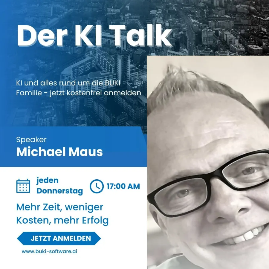 Inspiration und Faszination erleben – jeden Donnerstag von 17.00 bis 18.00 Uhr im KI-Talk online per (© Evolution24 - The Technology for the Future)