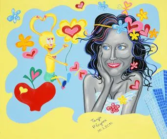Bild: Katy Perry trifft Pop Art Kunst mit Tanja Playner
