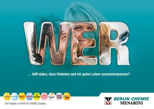 Bild: Schmittgall HEALTH: Neue Dachkampagne Diabetes für Berlin-Chemie AG