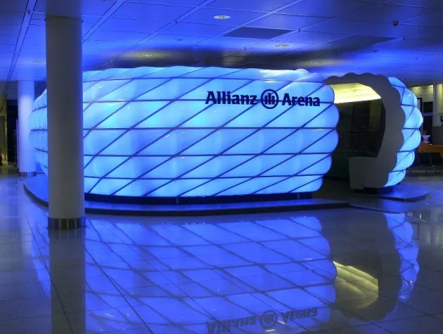 Bild: ART LIFE verkleinert Allianz Arena